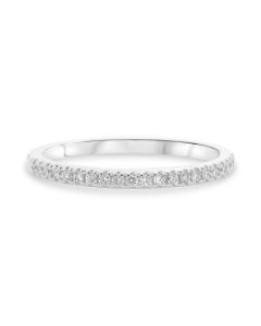 Stackable Fishtail Diamond Band