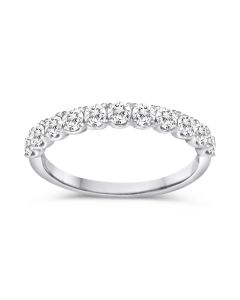 Round Cut White Diamond Ring
