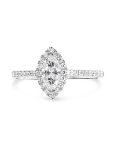 Two Prong Engagement Ring